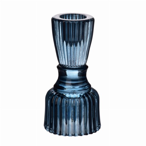 PATRICIA BLUE Świecznik5,1xh10,2cm