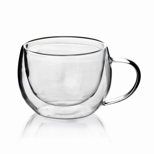 PETER Filiżanka ze szkła borokrzemowego280ml 9x6,5x7,4cm