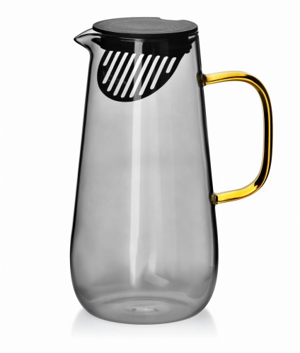 PETER Dzbanek szklany 1,5L szary