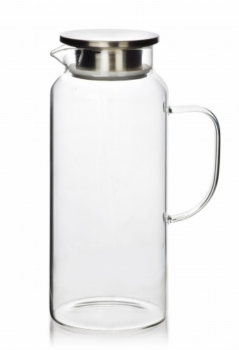 MODERN KITCHEN Dzbanek z pokrywką ze szkła borokrzemowego 1,9L 8x10,5x25,5cm