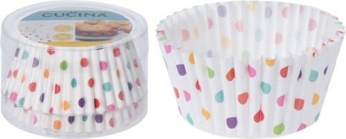 ZESTAW 60 FOREMEK PAPIEROWYCH DO MUFFINEK