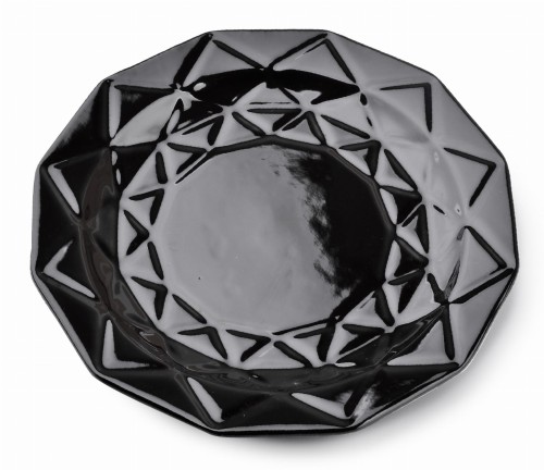 ADEL BLACK Talerz obiadowy 24cm