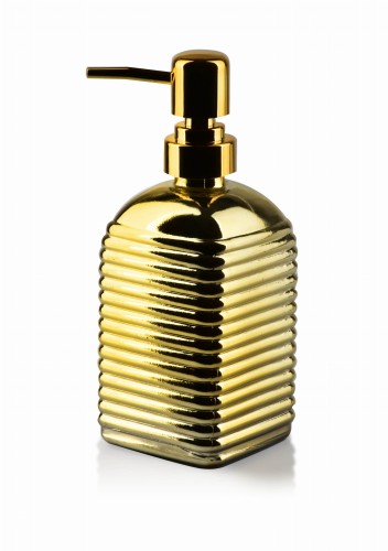 TESSA GOLD Dozownik h19x7.8cm