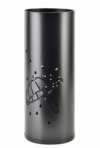 CEDRIC BLACK Parasolnik śr.18xh45,5cm